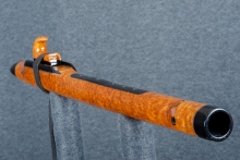 Brown Mallee Burl Native American Flute, Minor, Mid F#-4, #Q12A (6)